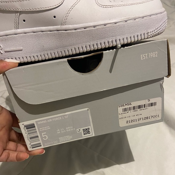 Nike Air Force 1s women’s size 5 - Picture 5 of 5